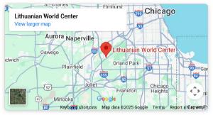 Map to Lithuanian center